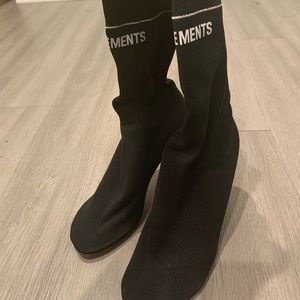 vetements lighter socks boots